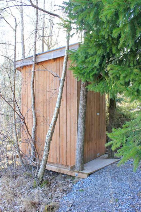 Tretopphytter Pa Grensen - Beverhytta Med Robat Og Gjeddefiske Halden Zewnętrze zdjęcie