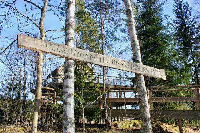 Tretopphytter Pa Grensen - Beverhytta Med Robat Og Gjeddefiske Halden Zewnętrze zdjęcie
